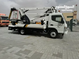  3 For sale Mitsubishi canter fuso model 2013 with oil & steel 2112 smart snake manlift 21 meter