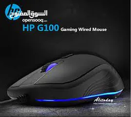  5  ألعاب Mouse Gaming G100 hp    pc ماوس اتش بي  جيمنج