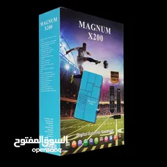  2 رسيفر MAGNUM  200 معالج قوي جميع قنوات being sport و OSN و YES اكتر من 40 قناة للاطفال 4800 قناة