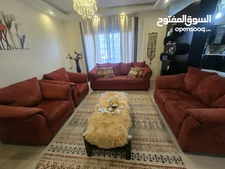  1 طقم كنبايات امريكي مستعمل للبيع رام الله - عين منجد