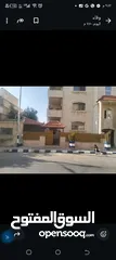  1 شقة طابق ارضي درج طلوع اول فني مساحة 163متر مربع مع مساحة خارجية واسعة مساحة 70 متر مربع تشطيب سوبر
