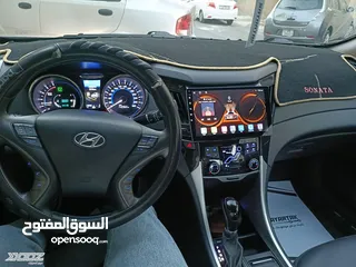  13 هونداي سوناتا هايبرد 2012 وارد كوريا  فل بانوراما رويال للبيع