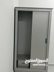  2 جديد غير مستعمل ابدا كبت تفصيل خشبي اللون رمادي