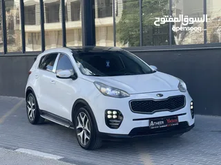  7 كيا سبورتاج 2017/16 بحالة الشركة