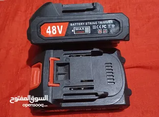  2 دريل ابو 2 بطاريات 55 الف عمله جديد