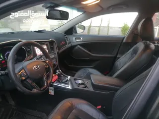  2 كيا k5 كوري 2013 فحص كامل  للبيع فل ما عدا الفتحه
