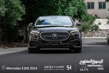  1 Mercedes E200 2024 Mild hybrid Amg kit Night Package