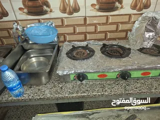  7 عده مطعم للبيع سعر حرق