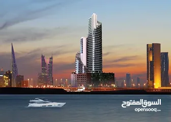  3 للايجار استيديو في السيف برج سيبرال اوركيد مكون من  غرفة نوم ،صوفه صغيره مطبخ مفتوح بلكونه