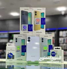  2 جهاز جديد بالكرتونة Samsung A06 رام  12 جيجا  128 مكفول سنة هدية كفر ولزقة وشاحن الاصلي متوفر توصيل