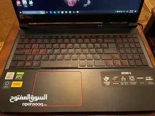  7 Laptop gaming acer intro 5  لابتوب قيمنق Rtx3050