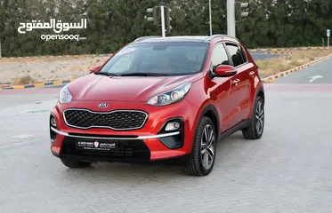  2 KIA SPORTAGE 2020 GCC EXCELLENT CONDITION WITHOUT ACCIDENT