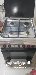  4 Gas stove and gas slinder  with regulator