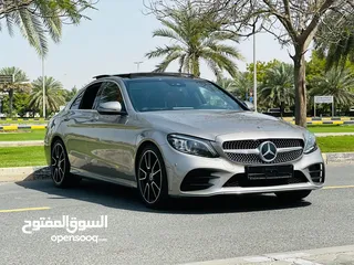  7 MERCEDES C200 MODEL 2019 Gcc FUll option