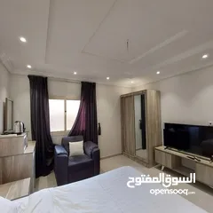  1 شقة للايجار الرياض حي الخليج مؤثثة جديدة