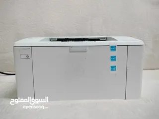  2 طابعه  HP  ليزر ابيض اسود