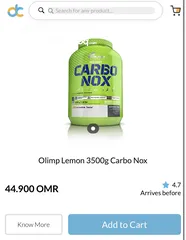  2 Supplement Carbo Nox