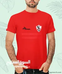  4 تيشرتات اهلي و زمالك و ريال مدريد