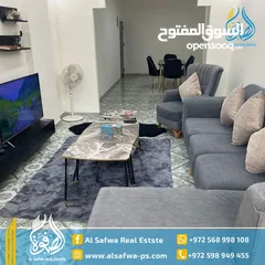  7 شقه مفروشه للايجار بتونيا قرب دوار المدارس