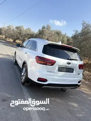  2 كيا سورينتو 2017 فل الفل 4/4 لون ابيض لؤلؤ داخيله لون عسلي