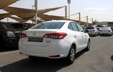  4 TOYOTA YARIS 2020 GCC EXCELLENT CONDITION WITHOUT ACCIDENT