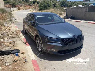  1 سكودا سوبير 2018  عداد اصلي 88  يد 2