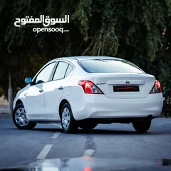  6 NISSAN SUNNY 2014 Excellent Condition White