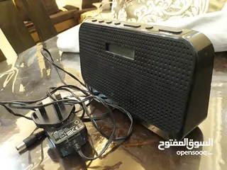  4 راديو ديجيتال يعمل ع المحول والبطاريات