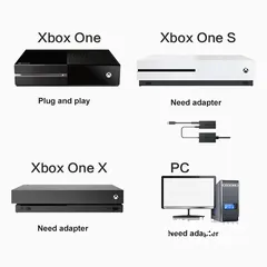  6 Xbox one Kinect & Kinect adapter كاميرا كينكت إكس بوكس ون و تحويله كاميرا