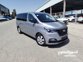  2 باص هيونداي جراند ستاريكس ليمتد (سياحي) 12 راكب موديل 2019 جير عادي عداد 52 الف كم اصلي