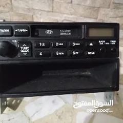  6 راديو سيارة هونداي توسان اصلي 2007