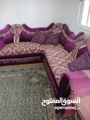  1 طقم كورنر مستعمل بحاله جيده