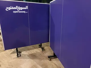  4 طاول تنس للبيع بحالة الوكالة