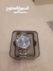  2 ساعه رجالي فوسيل راقيه ميناء كحلي.. جديد  brand new fossile
