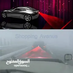  5 ليزر خلفي للسيارات والدراجات vehicles /bikes safety rear laser light