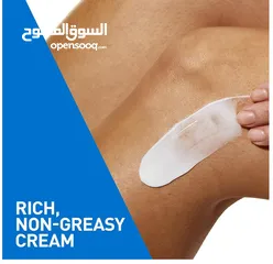  3 CeraVe Moisturizing Cream  48H Body and Face Moisturizer for Very Dry Skin 454g