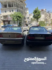  5 E34 BMW   اسود 6 سلندر