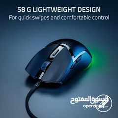  5 Razer Cobra Wired 58g Lightweight Gen-3 Optical SwitchesChroma ماوس ريزر كوبرا