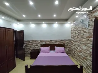  27 شقة مفروشة مكيفة تاجير شهري يومي ضاحية الرشيد حي الجامعة الاردنية