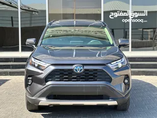  1 تويوتا راف فور 2022 XLE PREMIUM اعلى اعلى صنف بحالة الوكاله فحص7جيد
