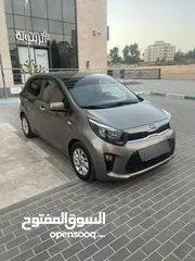  2 كيا مورننغ ترخيص 2019 فل اضافات عدا فتحة عداد قليل بصمة