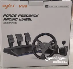  5 pxn v99 very good quality used for  and its with force feedbackmonth and a half and very clean