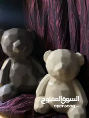  1 للديكور غرف النوم / metal bears for room decoration