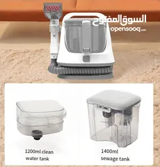  8 مش مجرد دراكلين... وحـش التنظيف والتعقيم الحقيقي!   CORA بخار + شفط+ رش تعقيم بخار قوي