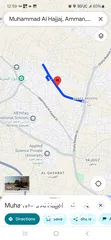  1 ارض عشارعين مع منسوب طابق للبيع لاقامة إسكان أو فلل متلاصقة.