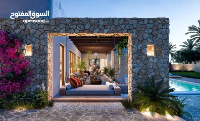  10 مزرعة ضخمة كورنر في منتجع جبل سيفة  Big Corner Farm, Jebel Sifah