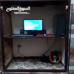  1 pc gaming  بحاله الوكاله كل قطع كمبيوتر العاب