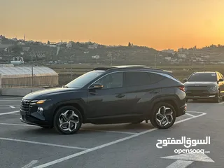  7 هونداي توسان/2022 Plug In فل الفل فتحة سقف بانوراما  4x4 ///271Hp   ( Haybrid) 1600cc