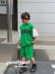  4 «الوصف»  ترنج أطفالي شورت   ترنج اطفالي اوفر سايز الخا ا