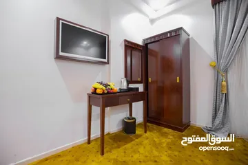  12 فندق ماسة المجد من فنادق مكة النظيفة في شارع النزهة غرفة مفروشة مع توصيل للحرم 